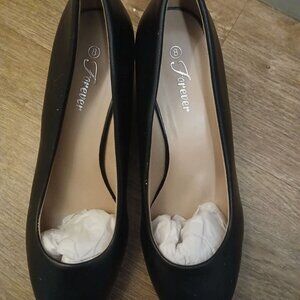 Brand Black Wedge for office or Fun size 8